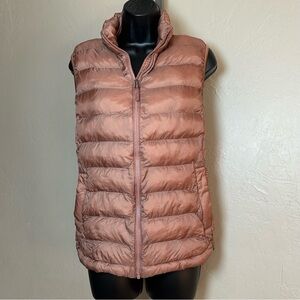 Women's Pink Puffer Vest